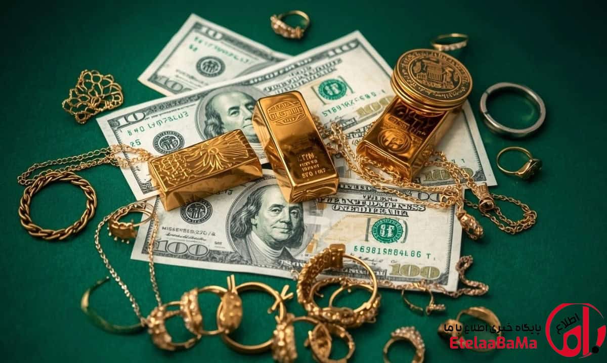 بازار طلا و ارز در شوک سیگنال‌های سیاسی؛ تتر به مرز ۱۹۵ هزار تومان نزدیک شد