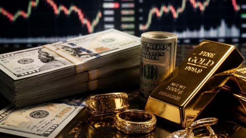 دلار ۲۱۱ هزار تومانی و طلا در آستانه سقف تاریخی