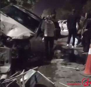 برخورد خودرو با تجمع مردم در اقبال لاهوری مشهد؛ شماری از شهروندان زیر گرفته شدند