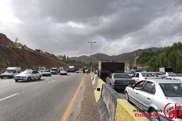 کندوان و آزادراه تهران-شمال یک‌طرفه شد؛ ترافیک سنگین در مسیر شمالی