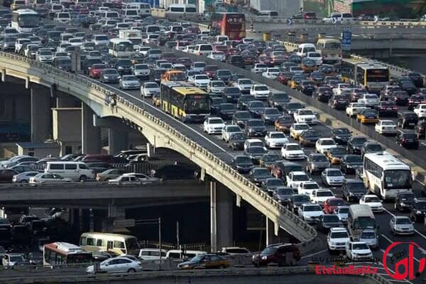 آغاز ترافیک صبحگاهی در بزرگراه‌های تهران