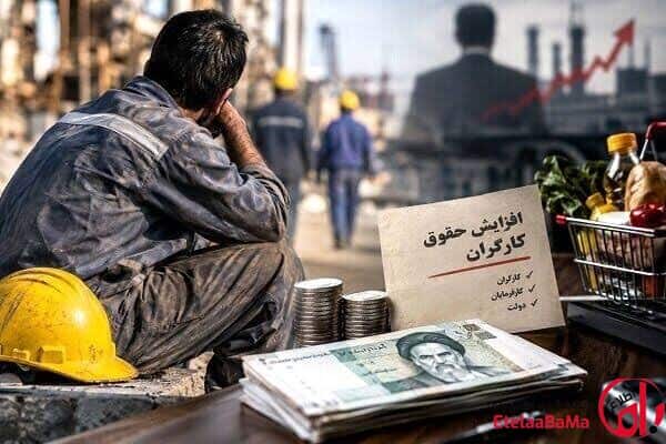 افزایش پایه حقوق کارگران قطعی است