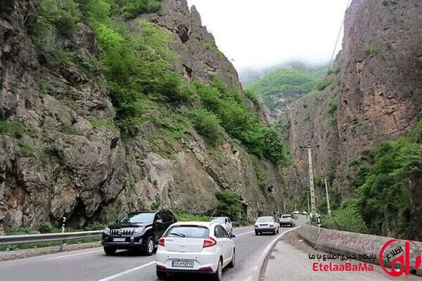 ترافیک سنگین در ۴ محور منتهی به تهران / جاده‌های شمالی روان است