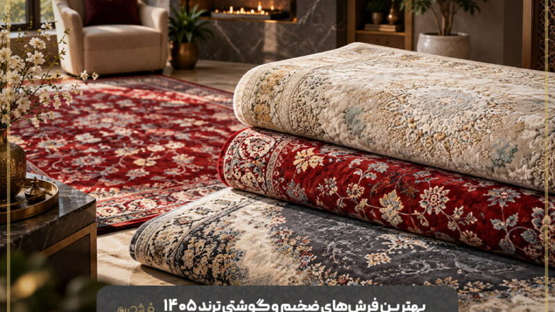 فرش گوشتی ۷۰۰ شانه ۱۴۰۵ |معرفی ۵ مدل پرفروش
