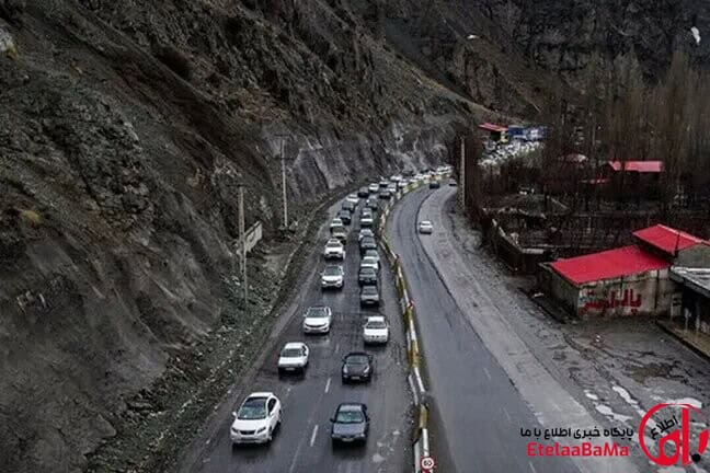 محدودیت تردد در جاده چالوس و آزادراه تهران ـ شمال از ساعت ۱۷ امروز
