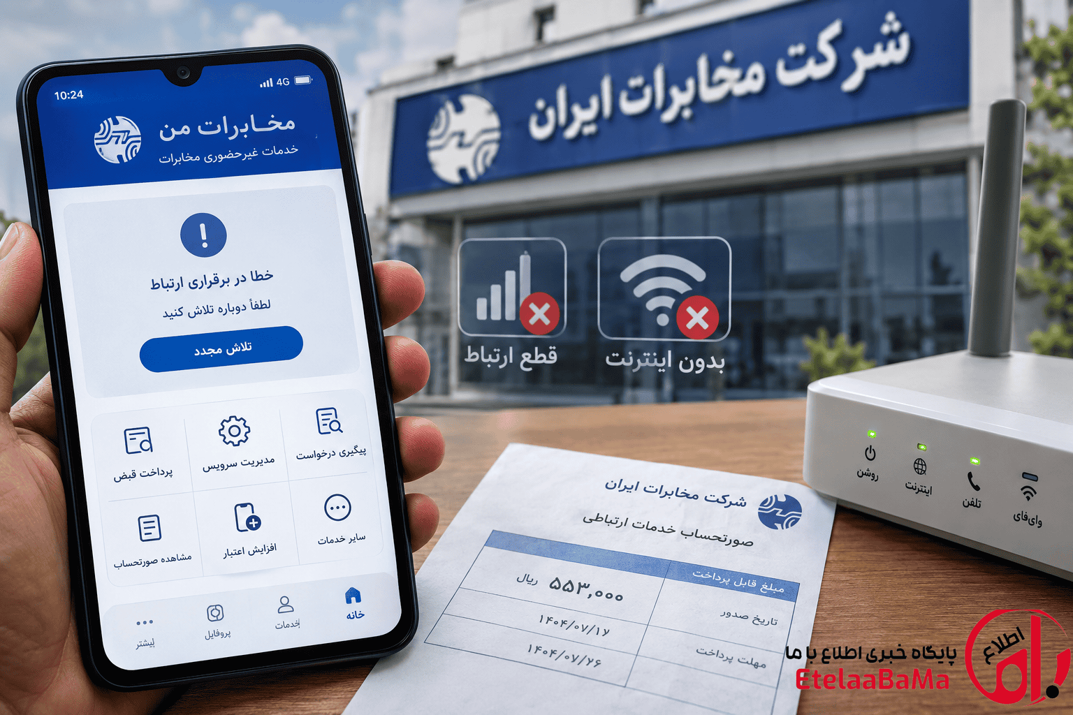 افزایش هزینه مخابرات و تداوم گلایه مشترکان؛ خدمات آنلاین چقدر کارآمد شده‌اند؟